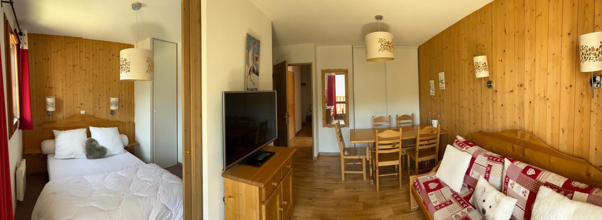 Cosy Montagne Apartment Valmeinier Luaran gambar