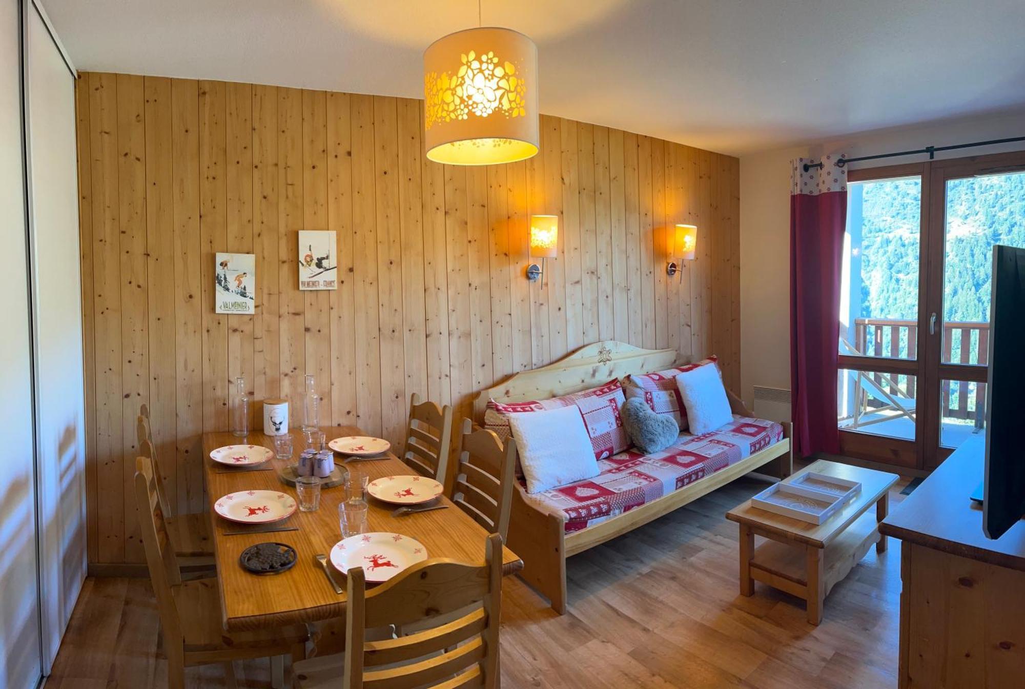 Cosy Montagne Apartment Valmeinier Luaran gambar